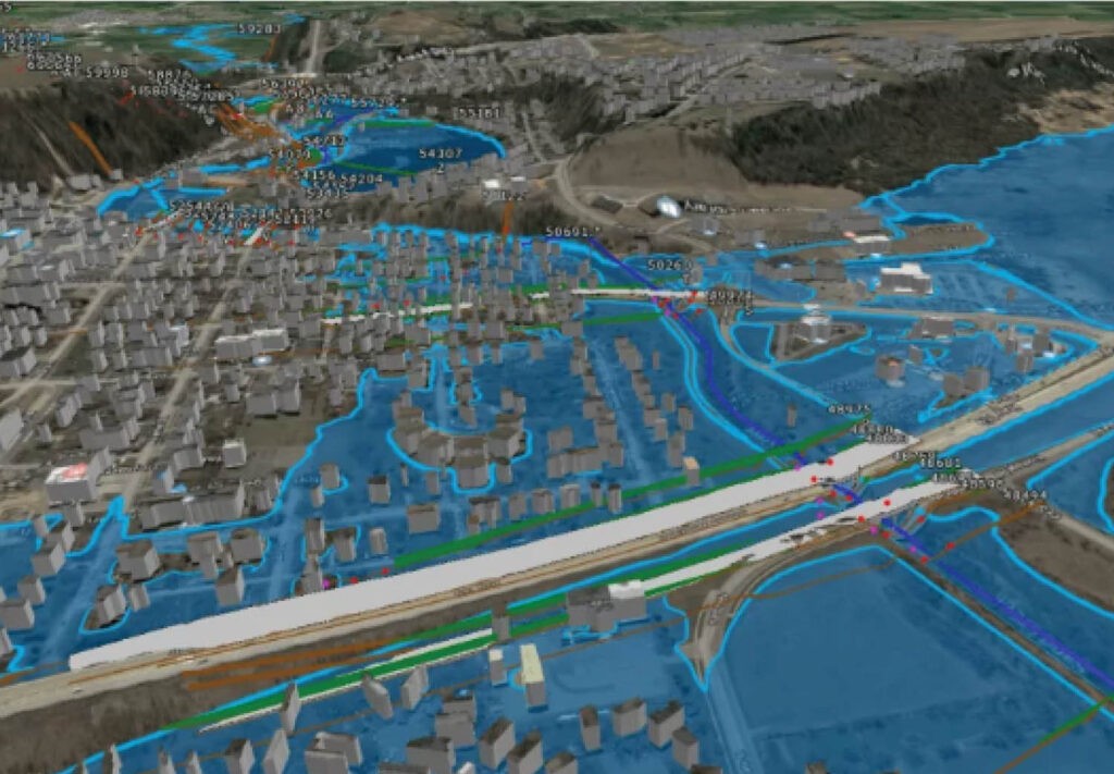 FEMA flood map of Perry, IA