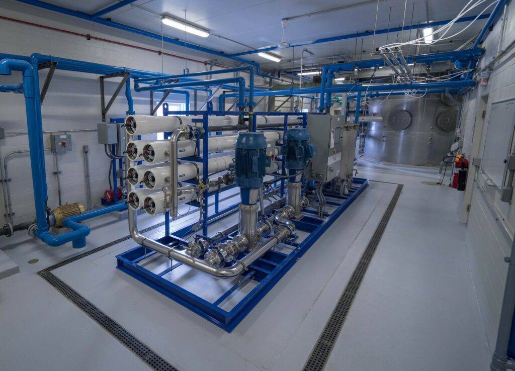 Sherburn water treatment facility