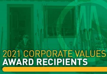 corporate values awards