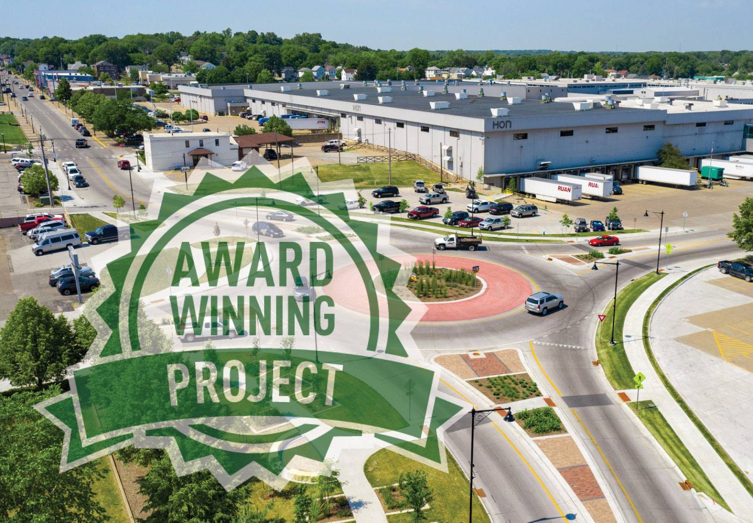 ACEC-IA Awards Mulberry Avenue Roundabout for Engineering Excellence