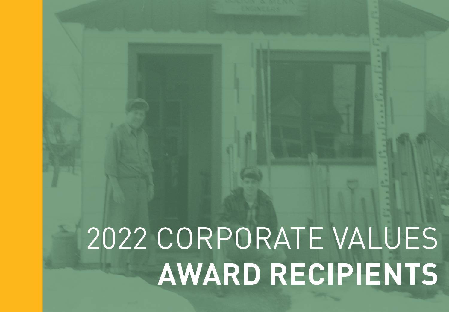 Congratulations to our 2022 Corporate Values Award Recipients
