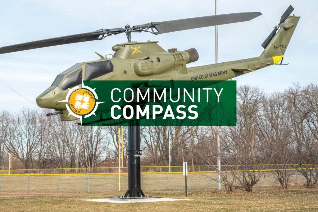 Veterans County Memorial Bell Cobra Helicopter