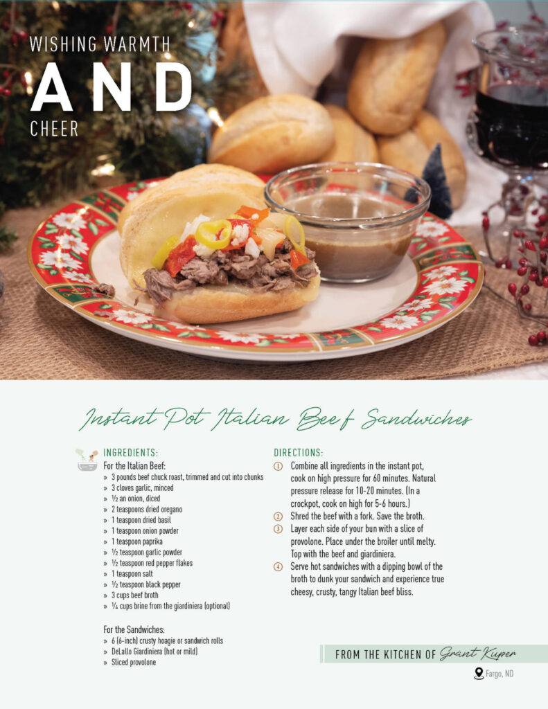 Instant Pot Italian Beef Sandwiches Recipe and Photo