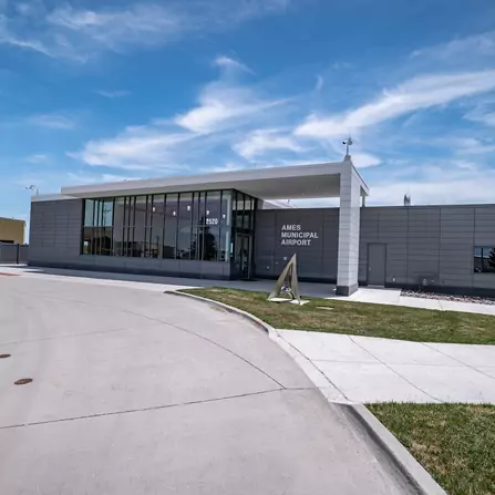 Ames Municipal Airport Terminal Building and Parking Lot, City of Ames, Iowa