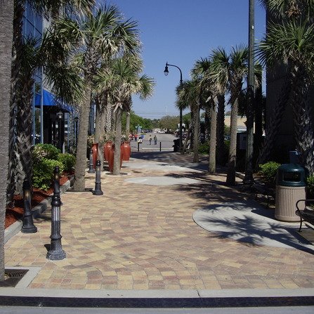 Ocean Boulevard Streetscape, City of Myrtle Beach, South Carolina