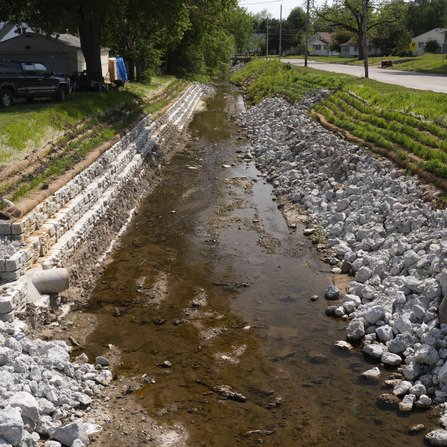 Blackhawk Creek Stabilization, City of Davenport, Iowa