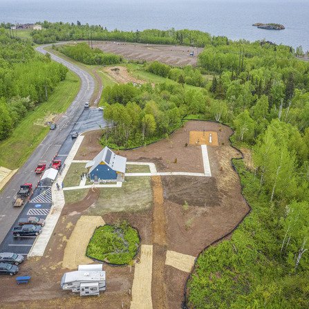 Silver Bay Trailhead and Black Beach Campground, City of Silver Bay, Minnesota