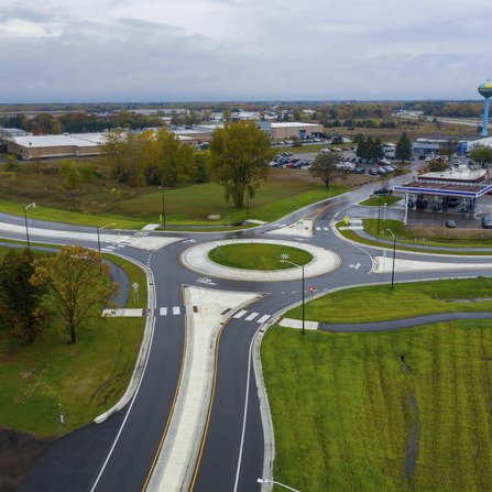 CR 45 Roundabout, Sherburne County, Minnesota