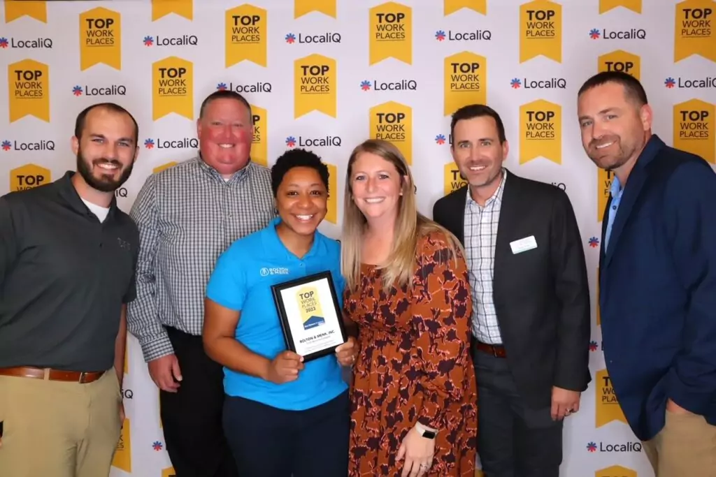 Group Photo at Iowa Top Workplace Celebration