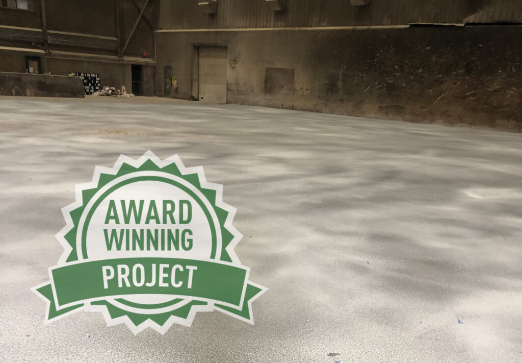 The IRMCA award-winning Muscatine Tipping Floor project