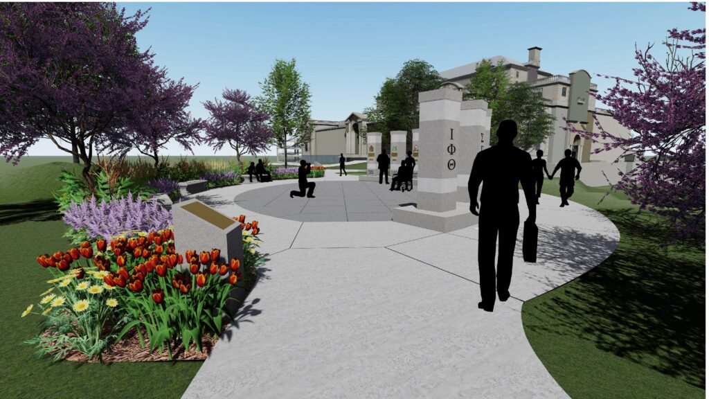 Rendering of the NPHC Plaza