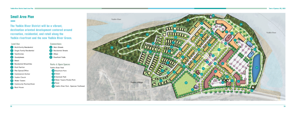 Bolton & Menk’s Small Area Plan for the Future Yadkin River District