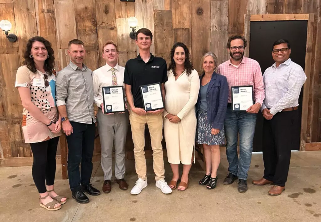 Project teams from Landscape Architecture Design Honors Gala