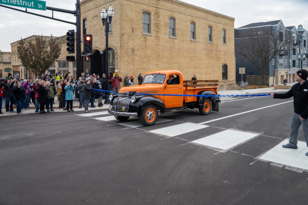 Chaska TH 41 Improvements Ribbon Cutting