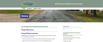 Lake Elmo MN website banner